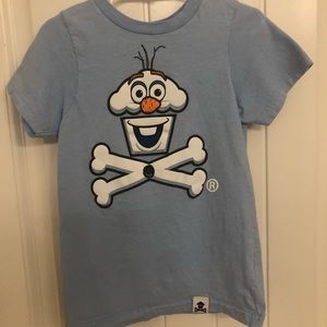 Johnny Cupcakes Olaf shirt youth xsmall